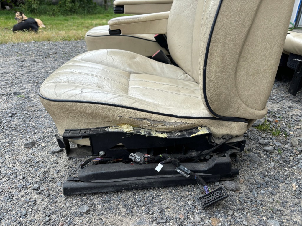 фото №11, Range rover l322 сидіння лівий правий перед заднє сидіння задня задня 2004 rok