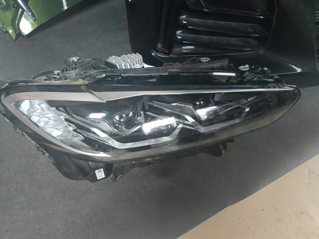 фото №7, Лампа перед ліва права bmw 4 g22 g23 g26 led модулі 9851035 9851036