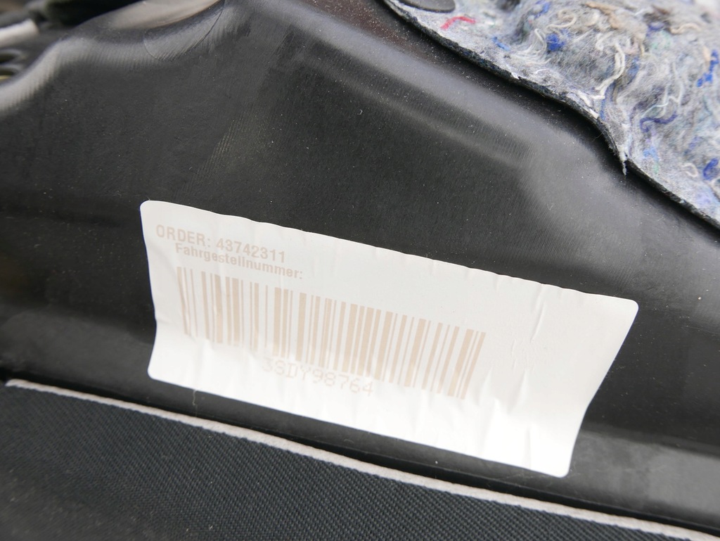 фото №5, Bmw f12 f13 спинка сидіння задній шкіра