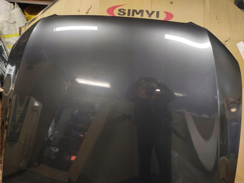 фото №6, Крышка двигателя капот audi q5 lz7s 8r 09- алюминий