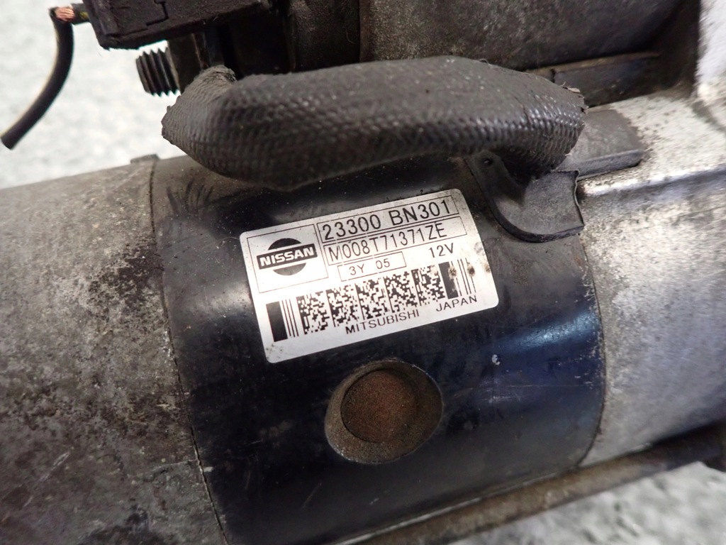 фото №7, Nissan primera p12 almera n16 tino 2.2dci 02-07 стартер двигателя