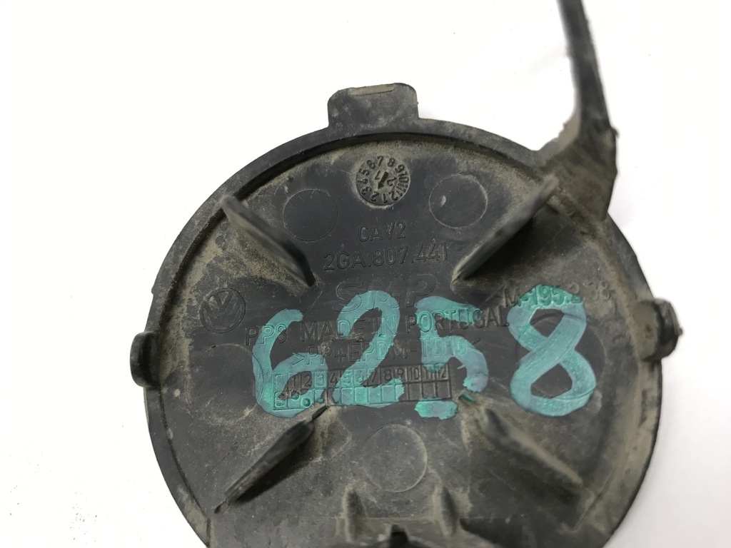 фото №4, Vw t-roc заглушка фаркоп бампера задняя 2ga807441