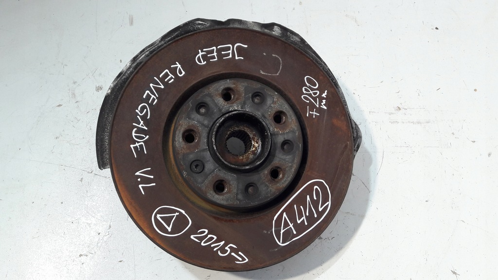 фото №1, Fiat 500x jeep renegade поворотный кулак левый перед ступица c544