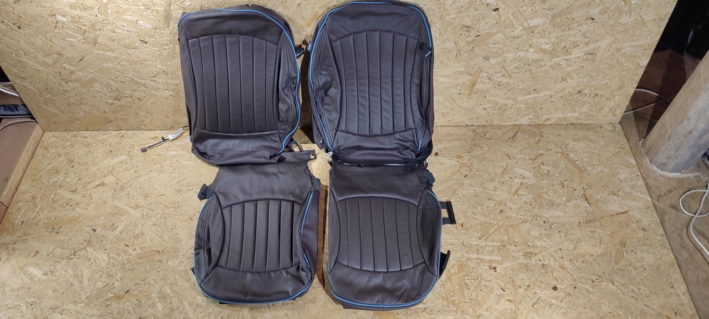 фото №2, Mini cooper r56 r57 обивка сиденье кожа