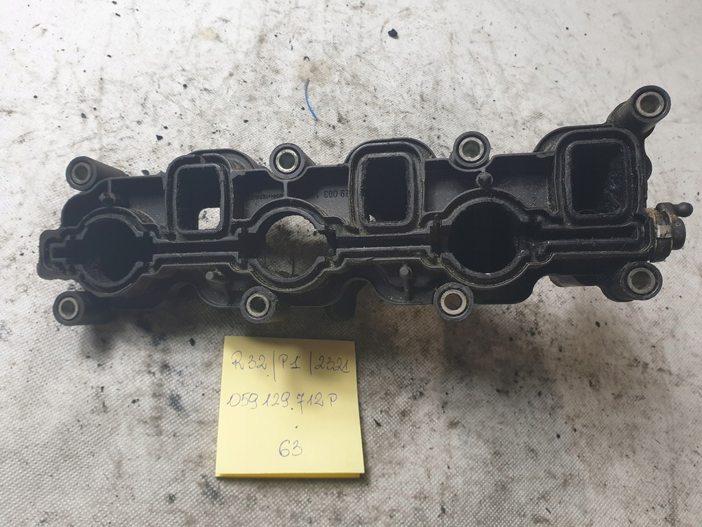 фото №3, Volkswagen оригинальный номер 059129712p коллектор всасывающий