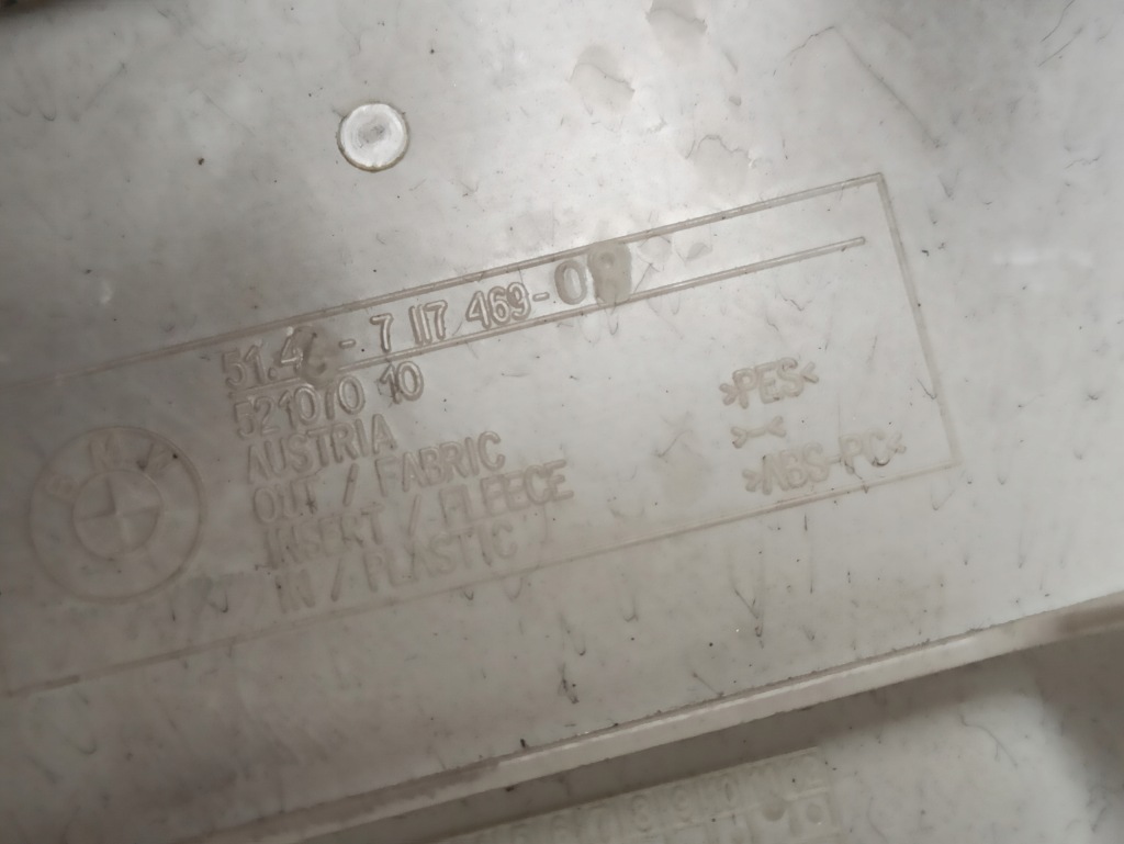 Купити Оббивка стійку  обшивки стелі чорний bmw 3 e92 e93