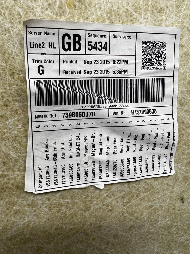 фото №6, Infiniti q30 pudsufitka стеля alcantara