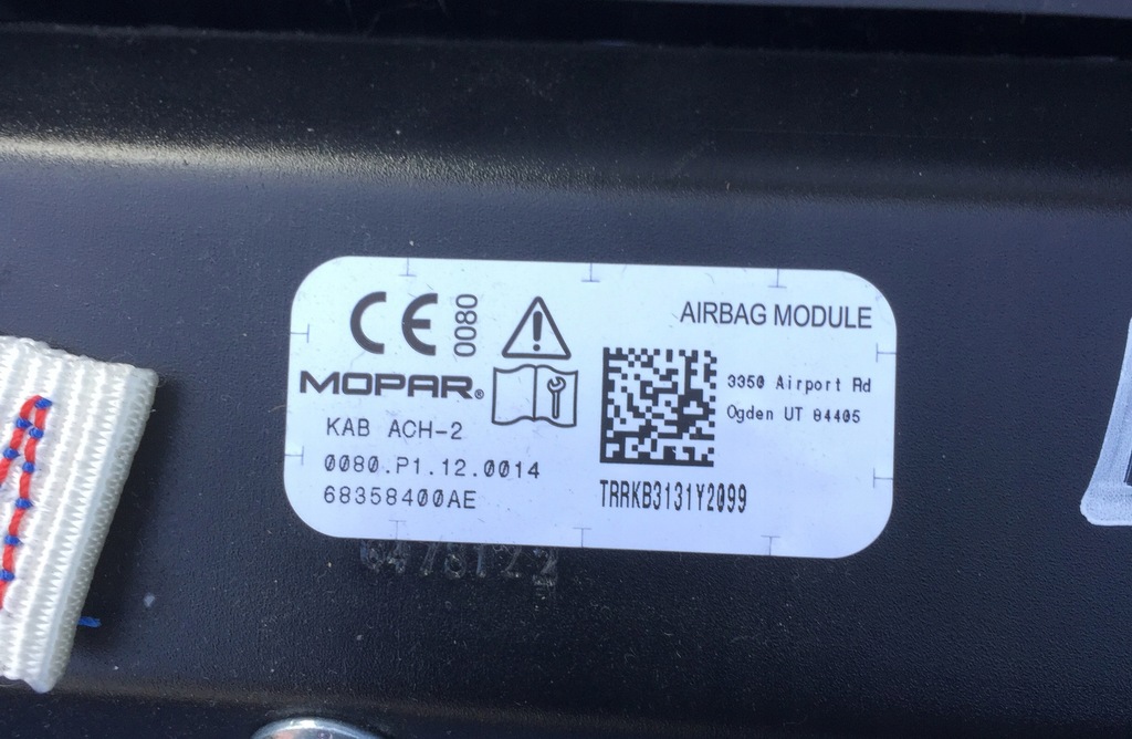 фото №9, Jeep grand cherokee wl 21 22 консоль приборная панель приборная панель подушка srs оригинал usa