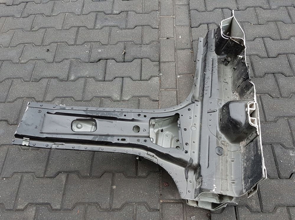 фото №5, Jaguar xj x351 порог блок двигателя средний левый чёрный pel