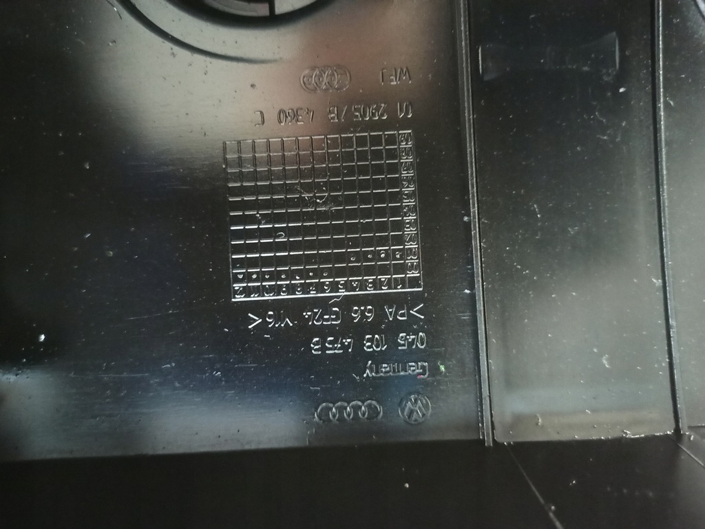 фото №12, Volkswagen polo 4 iv 1,4d кришка клапанів 045103469d 8z1103221 045103475b