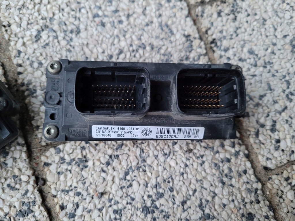 фото №10, Iaw5af.sk блок управления двигателя fiat panda ii 1.2