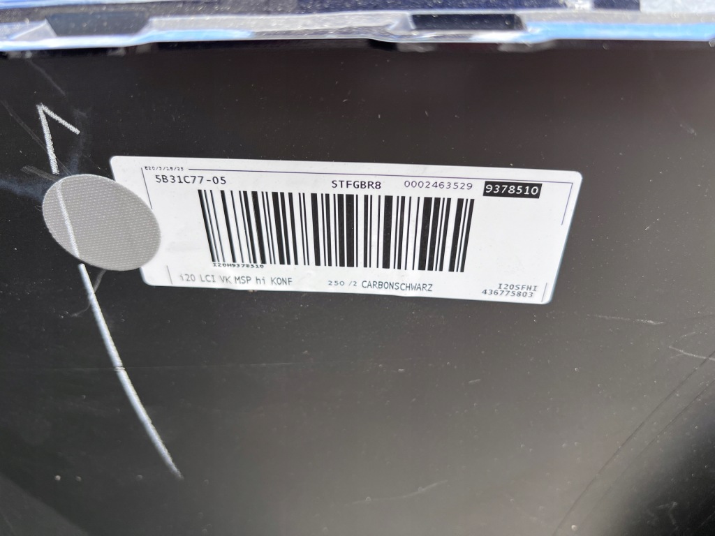 фото №15, Бампер задняя задний bmw ix i20 lci lift m набор цвет 416