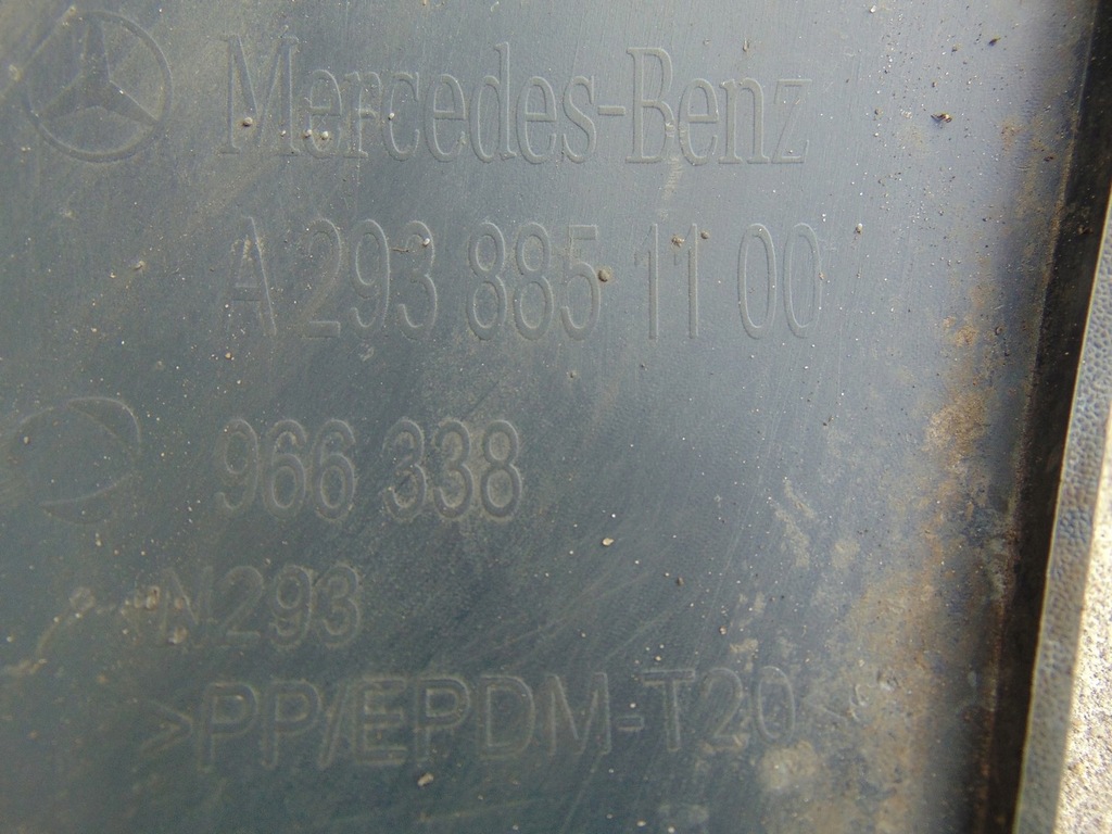 фото №15, Накладка бампера перед mercedes eqc a2938851100