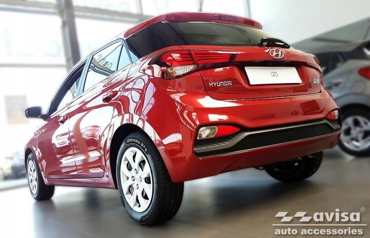 фото №7, Накладка na бампер задний do hyundai i20 ii сталь