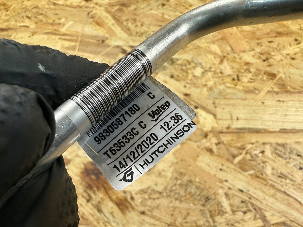 фото №10, Wąż шланг труба кондиционера opel e-corsa f peugeot e-208 ii 9830587180