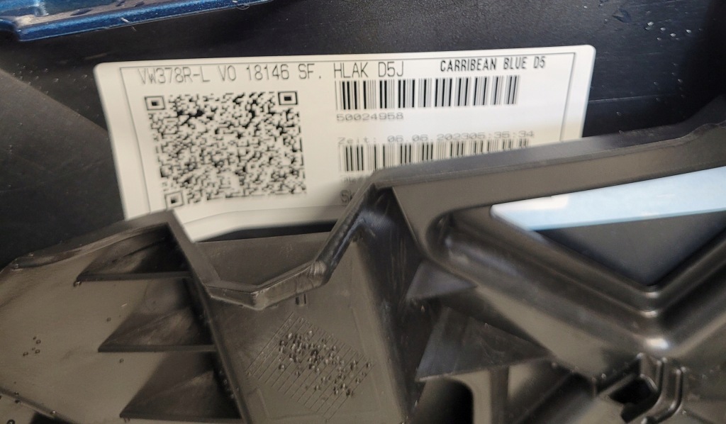 фото №11, Vw touran iii r-line бампер перед передній ld5j