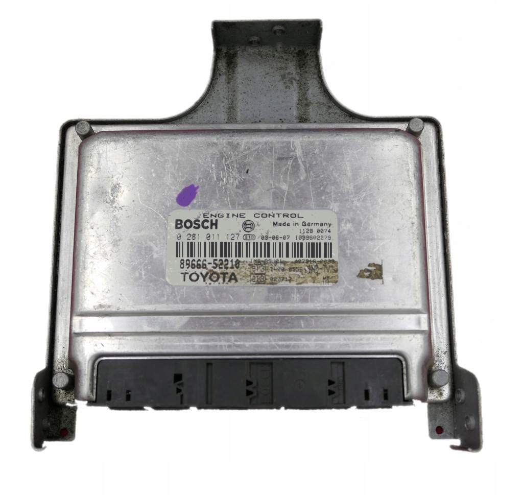 фото №1, Блок управления toyota yaris verso 0281011127 89666-5210