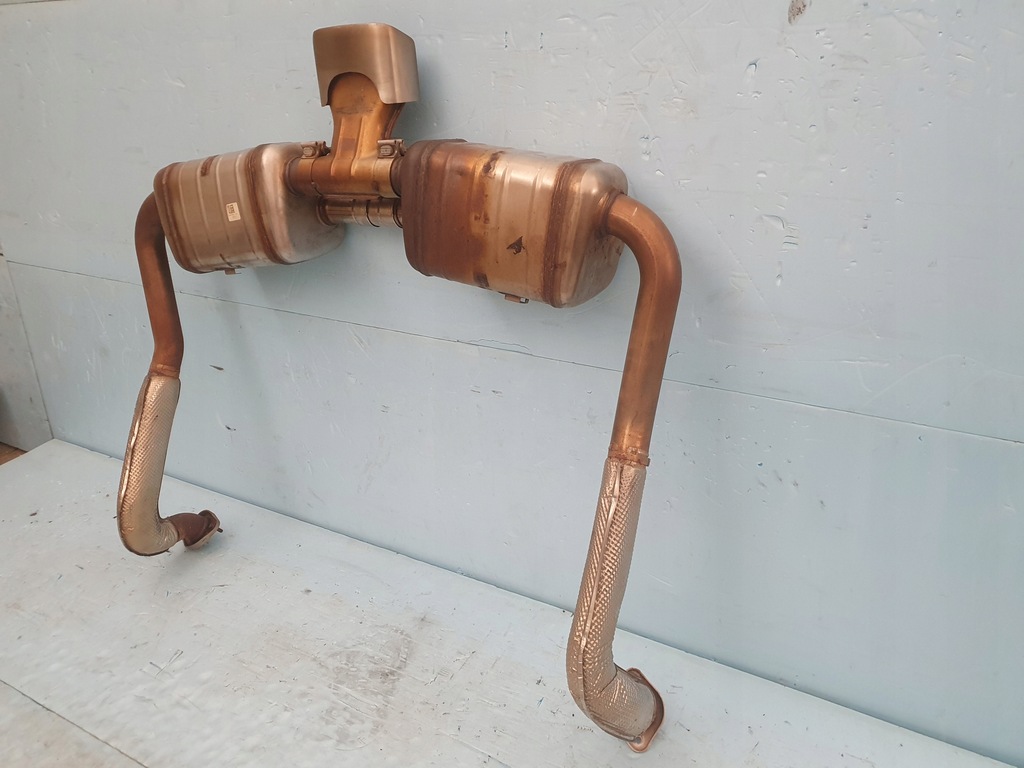 фото №6, Гаситель выхлоп porsche cayman boxster 982 718 задняя