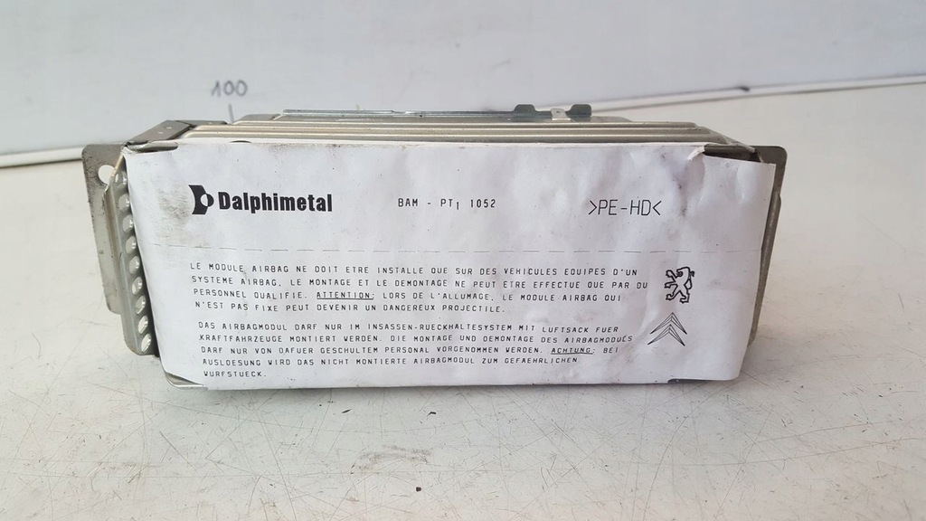 фото №11, Подушки безпеки air bag ремені датчик citroen c5 2,2 hdi