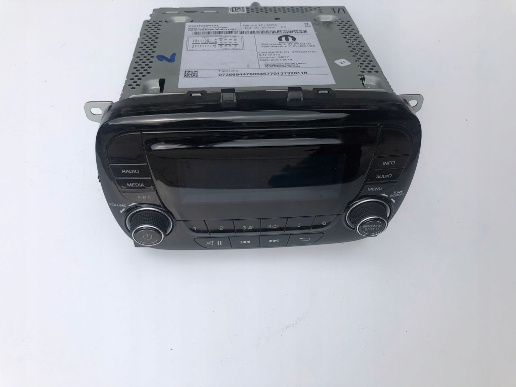 фото №2, Fiat 500 lift радио 2018r