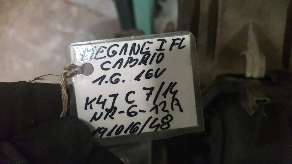 Двигун renault megane 1 fl 1.4 16v k4jc7/14 Київ