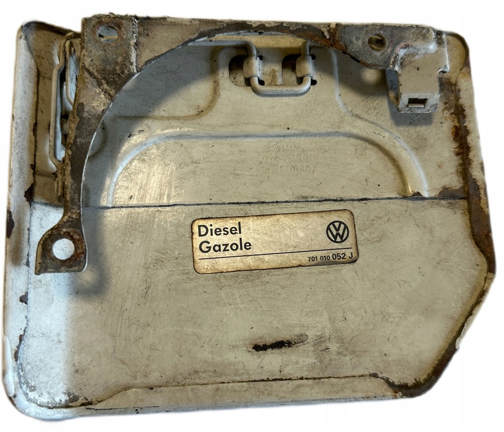 фото №5, Корпус кришка заливної пального vw transporter t4 білий 701010052j