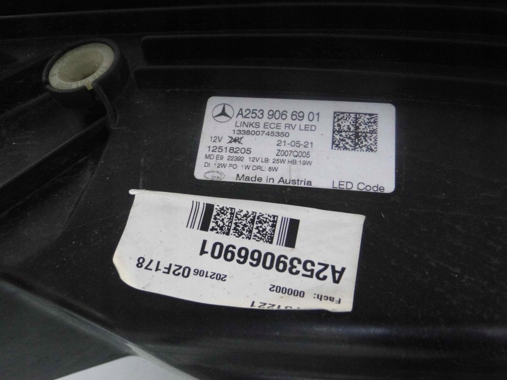 Mercedes glc w253 рестайлинг  full led фара правый  перед Недорого