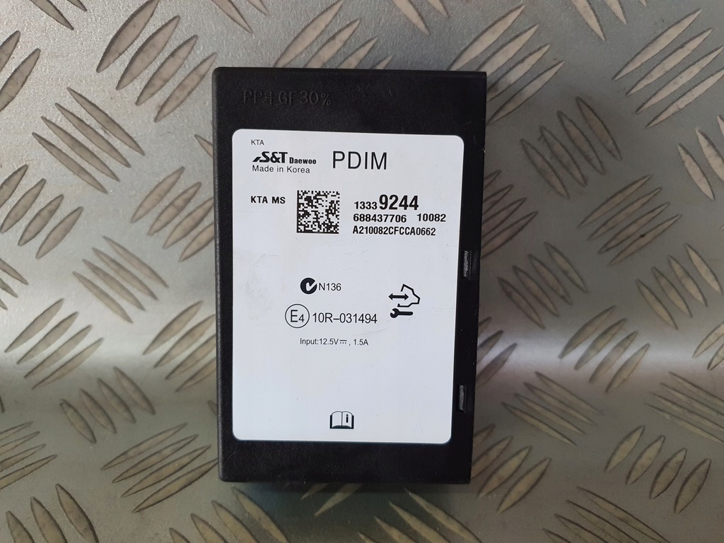 фото №1, Модуль реле pdim opel mokka