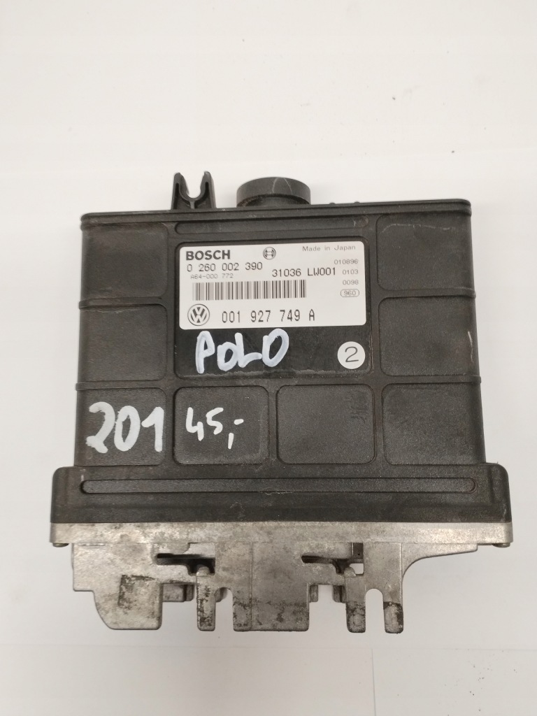 фото №1, Бортовий комп'ютер блок керування двигуна vw polo 001927749a