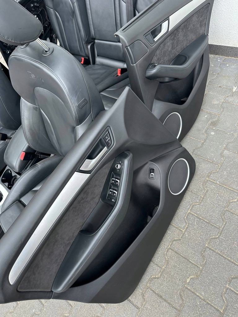 фото №9, Q5 8r lift s-line сиденья кожа обивка комплект