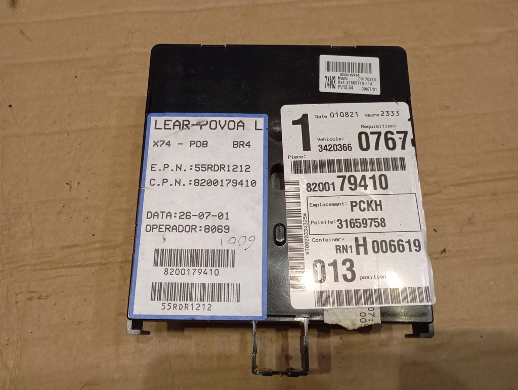 фото №1, 8200179410 модуль bsi renault laguna ii