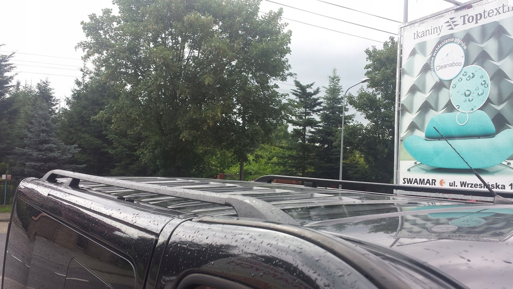 фото №7, Opel vivaro renault trafic primastar 2001-2014 l1 рейлінги дахові mocne