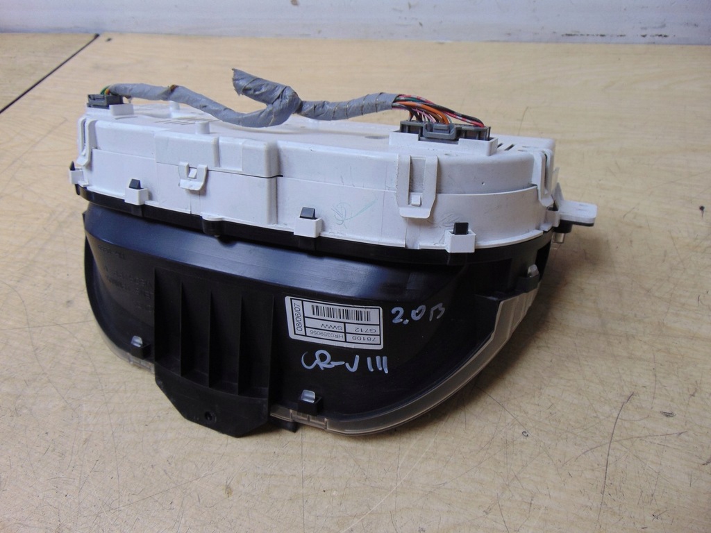 фото №12, Лічильник приладова панель honda crv iii 2.0 бензин автоматична коробка передач