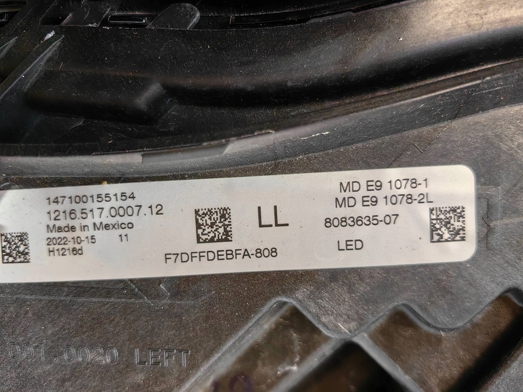 фото №12, Bmw m2 g87 ,2 g42 - лампа led shadow левая polecam