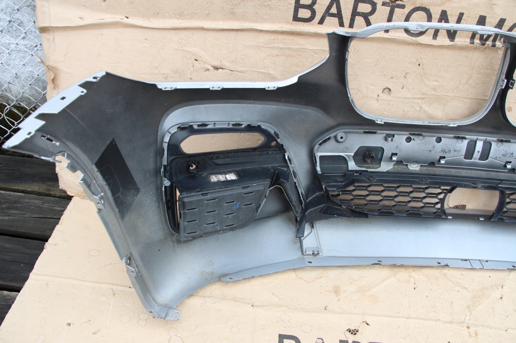 Bmw x3 g01 x4 g02 m-pakiet 2017-2021 бампер перед передний + решётки серебряный с Разборки