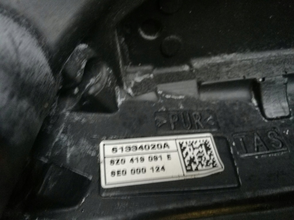 фото №10, Повітропровід шкіряний czarna audi a2 a3 a4 a6 01-05r