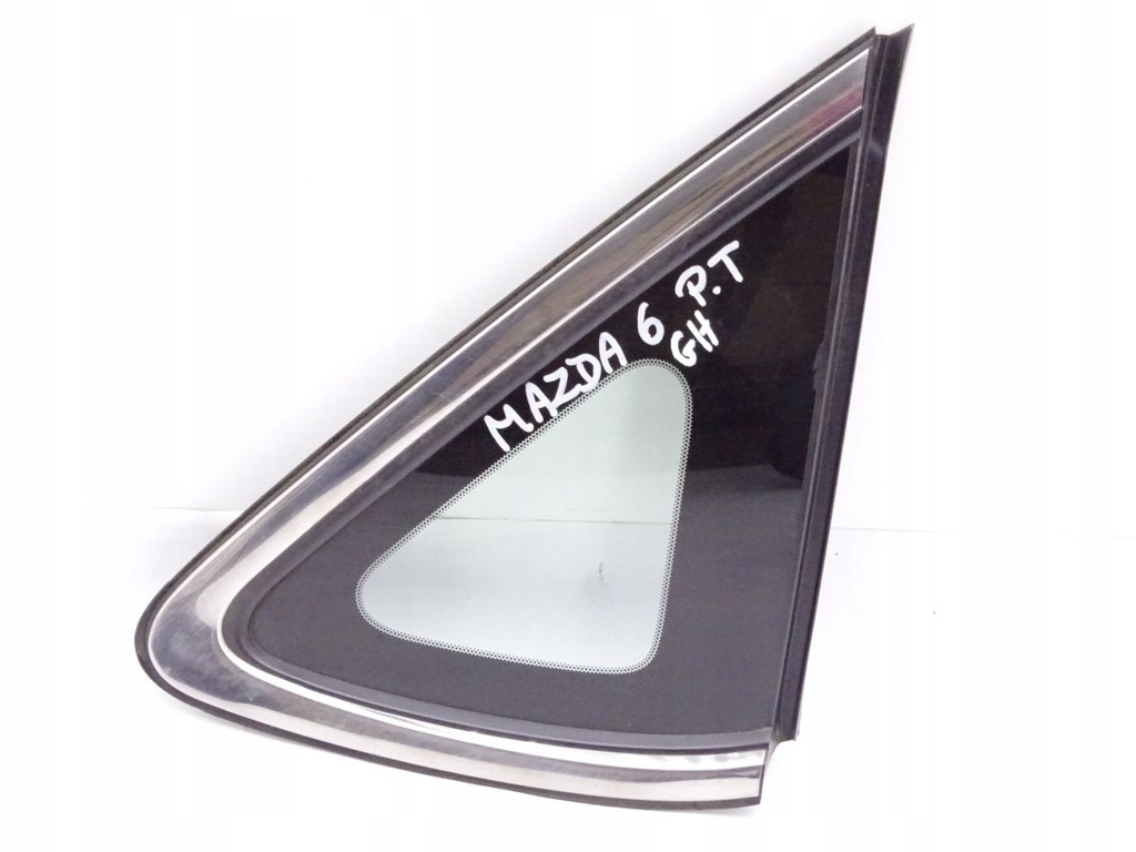 фото №1, Mazda 6 ii gh 07-12 скло правий задня кузовна hb