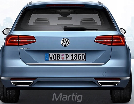 фото №11, Vw passat b8 kombi - молдинг хром na кришка хромована кришка багажника захисна тюнінг