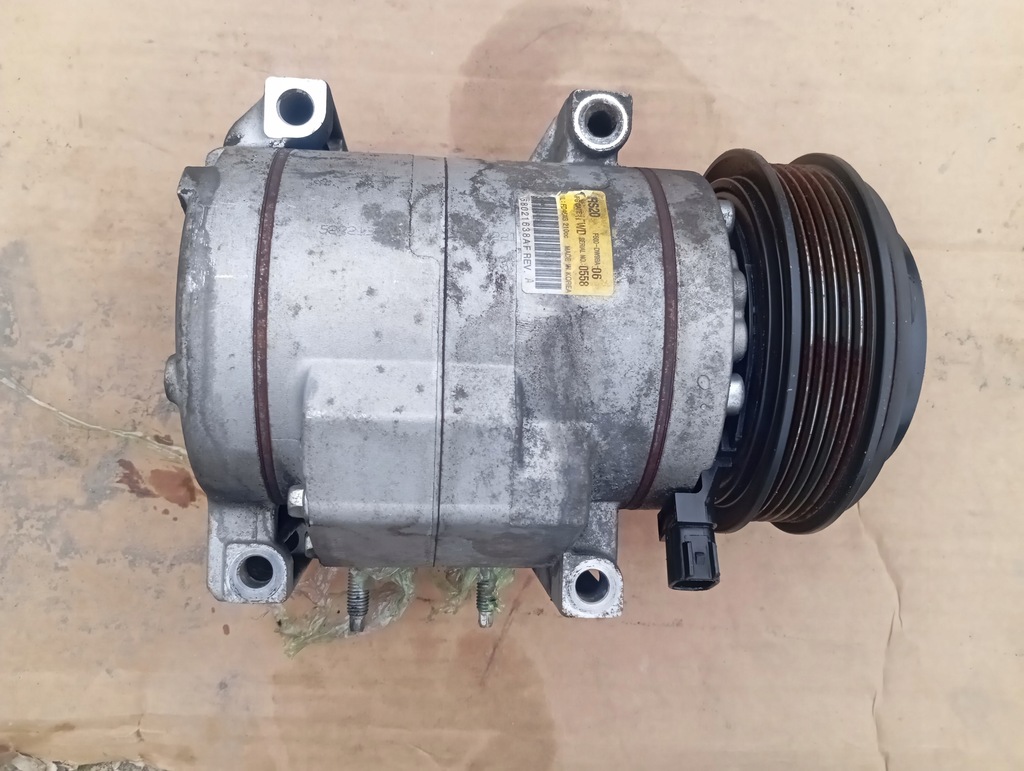 фото №7, Dodge durango iii 11- 3.6 насос кондиціонер кондиціонера компресор компресор