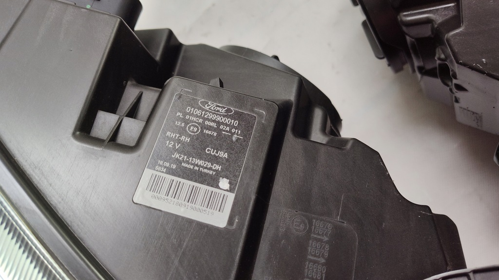 фото №11, Ford transit custom lift фара led левый правый лампа левая правая