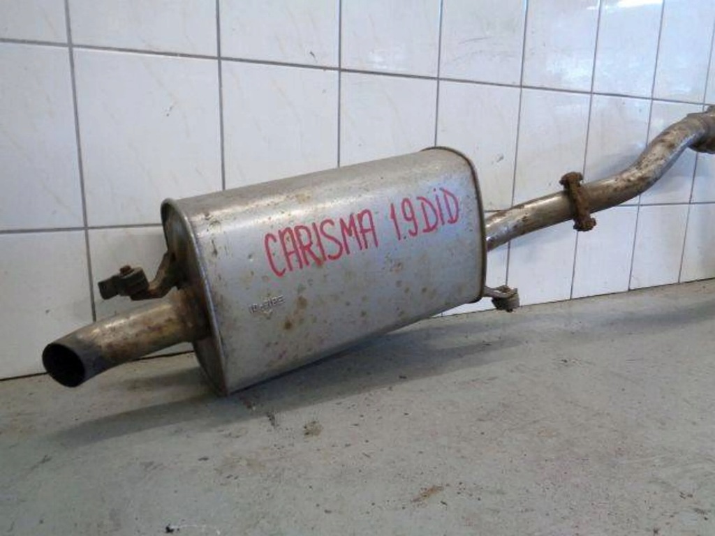фото №8, Carisma 04 1.9 did гаситель выхлоп kompletny