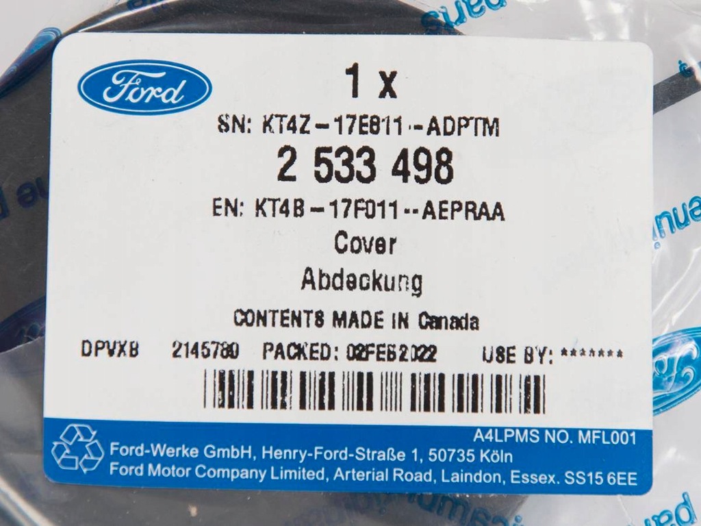 фото №4, Заглушка фаркоп перед edge 18- sport