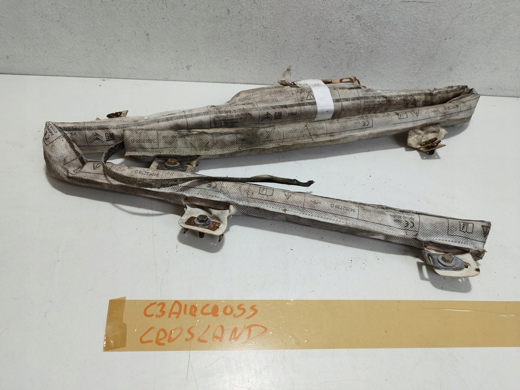 фото №1, C3 aircross crossland шторка безпеки повітряна права