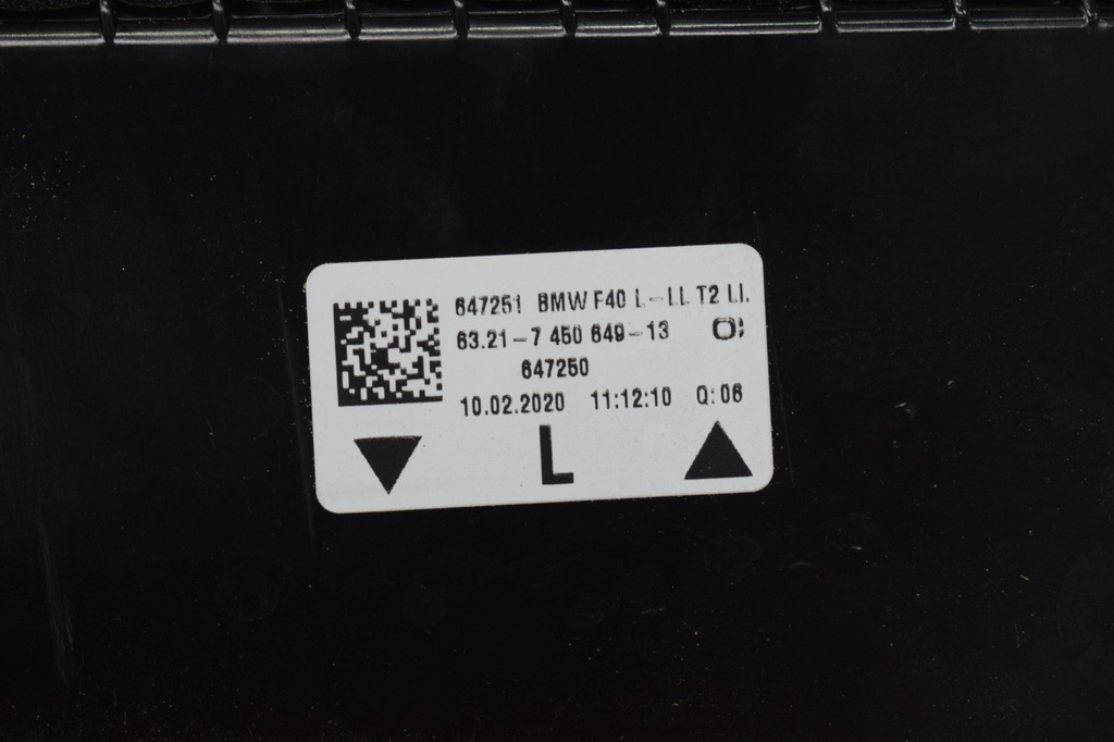 фото №4, Лампа левая задняя задняя bmw 1 f40