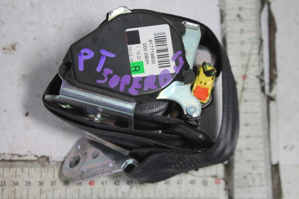 фото №5, Pas натягувач правий задня задній skoda superb ii lift