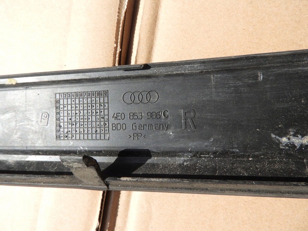 фото №6, Молдинг поріг audi a8 s8 d3 4e0853986c 4e0853985c