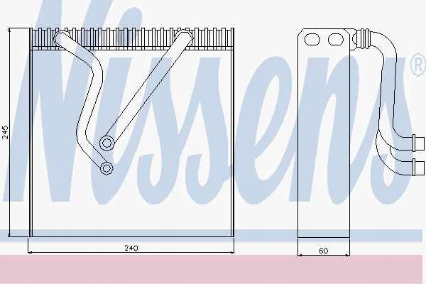 фото №12, Nissens 92163 испаритель, электропроводка кондиционера