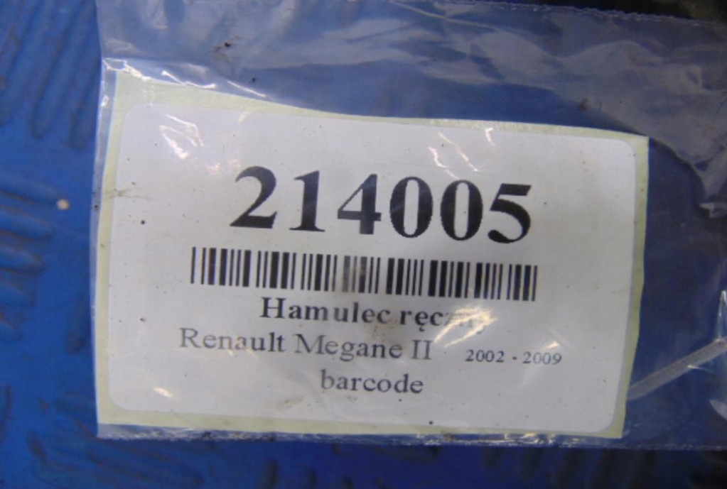 фото №8, Renault megane ii 1.9d гальмо ручний електричний