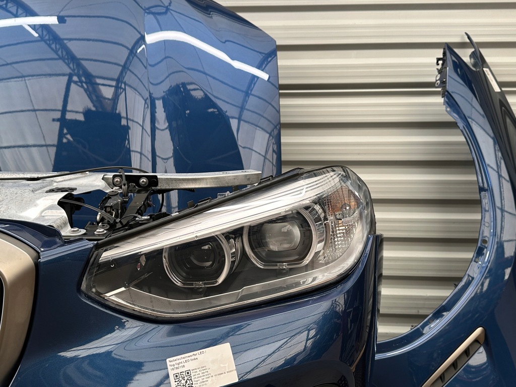 фото №8, Bmw x3 g01 m40i перед капот бампер фары крылья pas усилитель c1m