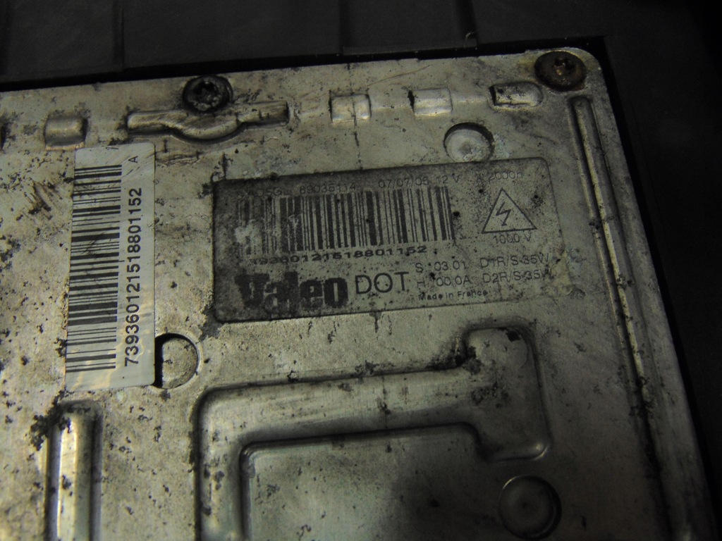 фото №10, Лампа левая перед передняя ксенон citroen c5 i lift europa